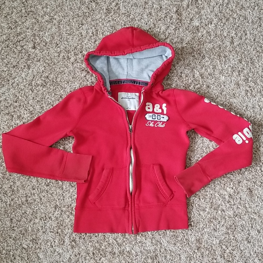Abercrombie Kids Full Zip Hooded Sweatshirt/Jacket
